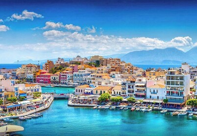 Villa DORE, magnificent view of the sea and mirabello bay