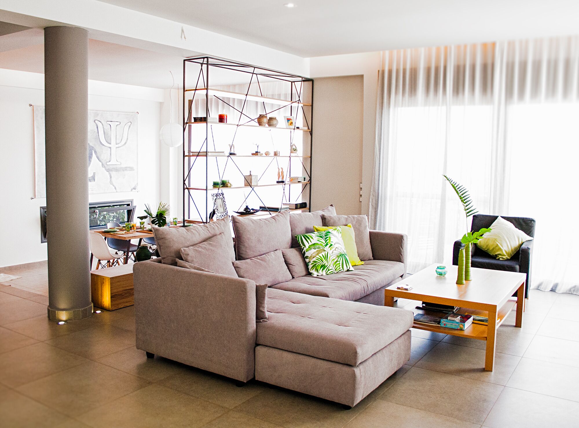 Luxury Villa Iokasti with beautiful sea and mountain view.