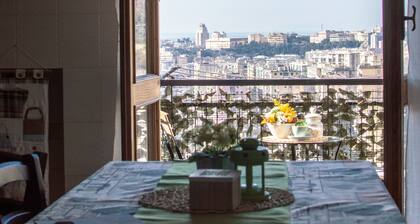 Panoramic flat with free Parking and WIFI - 15 minutes from the centre