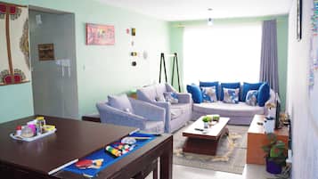 Smart TV, DVD player, ping pong