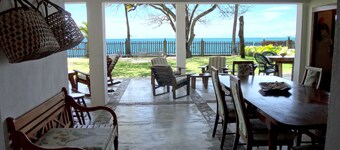 Santa Clara ocean front beach house… from your lawn right onto the sand.