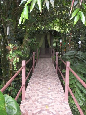 Overnattingsstedets uteområder