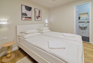 1 soveværelse, strygejern/strygebræt, gratis Wi-Fi, sengetøj