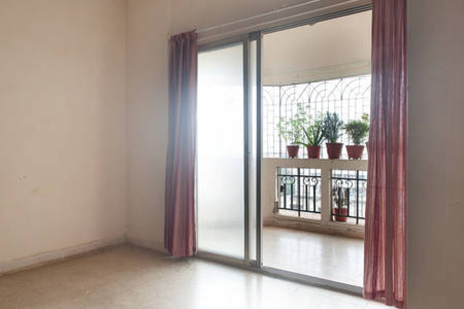 Large Master Bedroom with attached Bathroom, separate kitchen, Hall