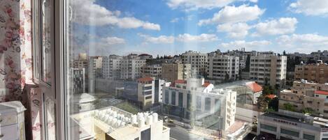 Blick von der Unterkunft