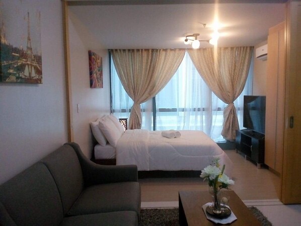 1 Schlafzimmer, Internetzugang, Bettwäsche