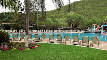 Indoor pool, a heated pool