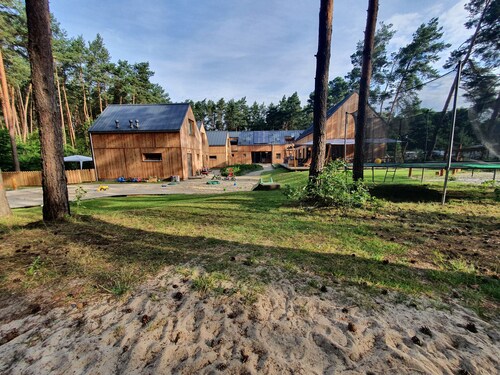 'Aqua cottage' in Small Family Friendly Resort In Forest upon Warta Rive