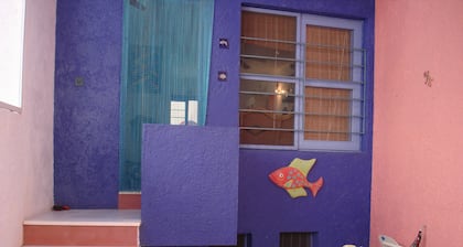 Maison de la rose. Une explosion de couleurs et de beauté dans un paysage encore vierge.