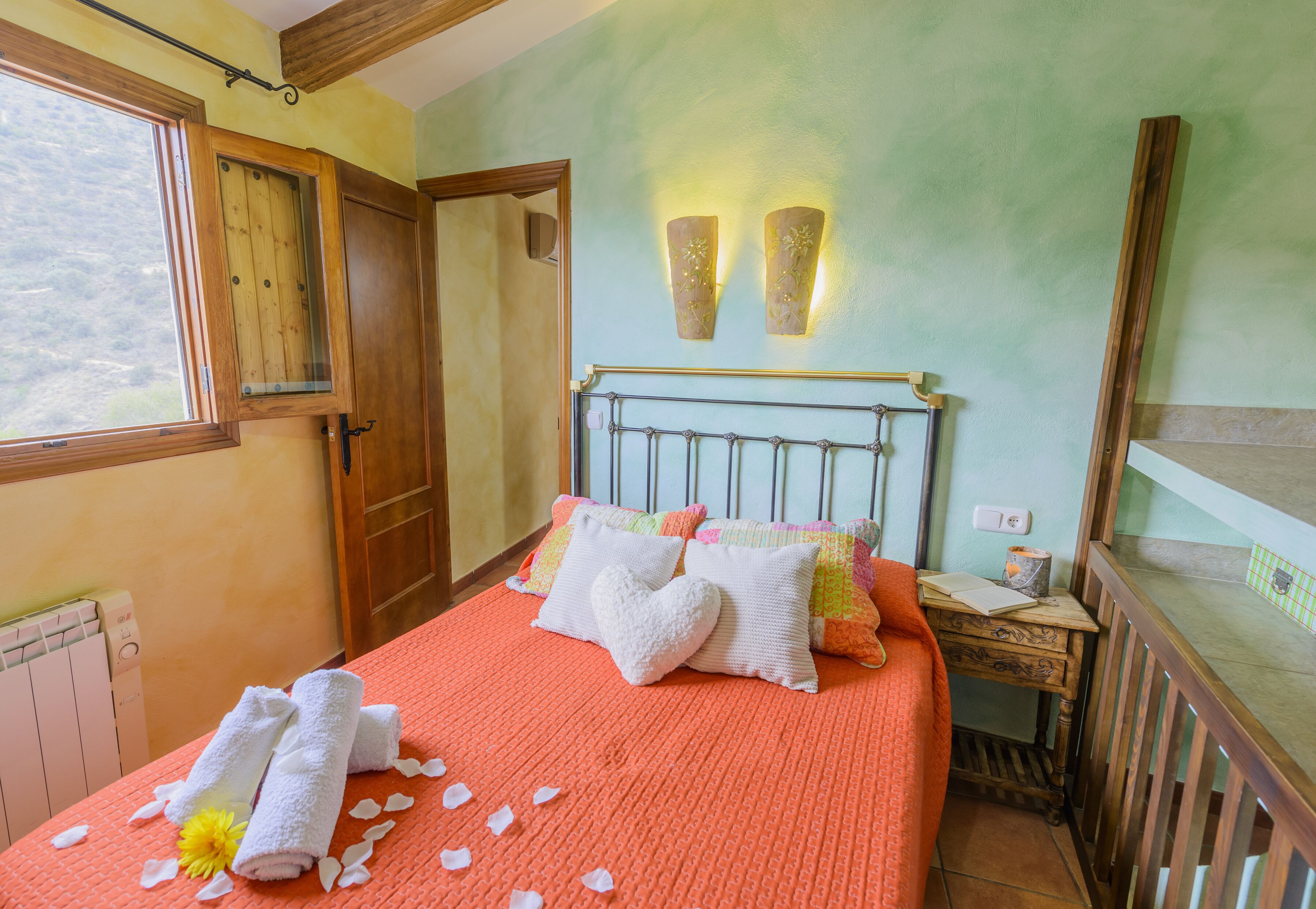 1 slaapkamer, een strijkplank/strijkijzer, gratis wifi, beddengoed