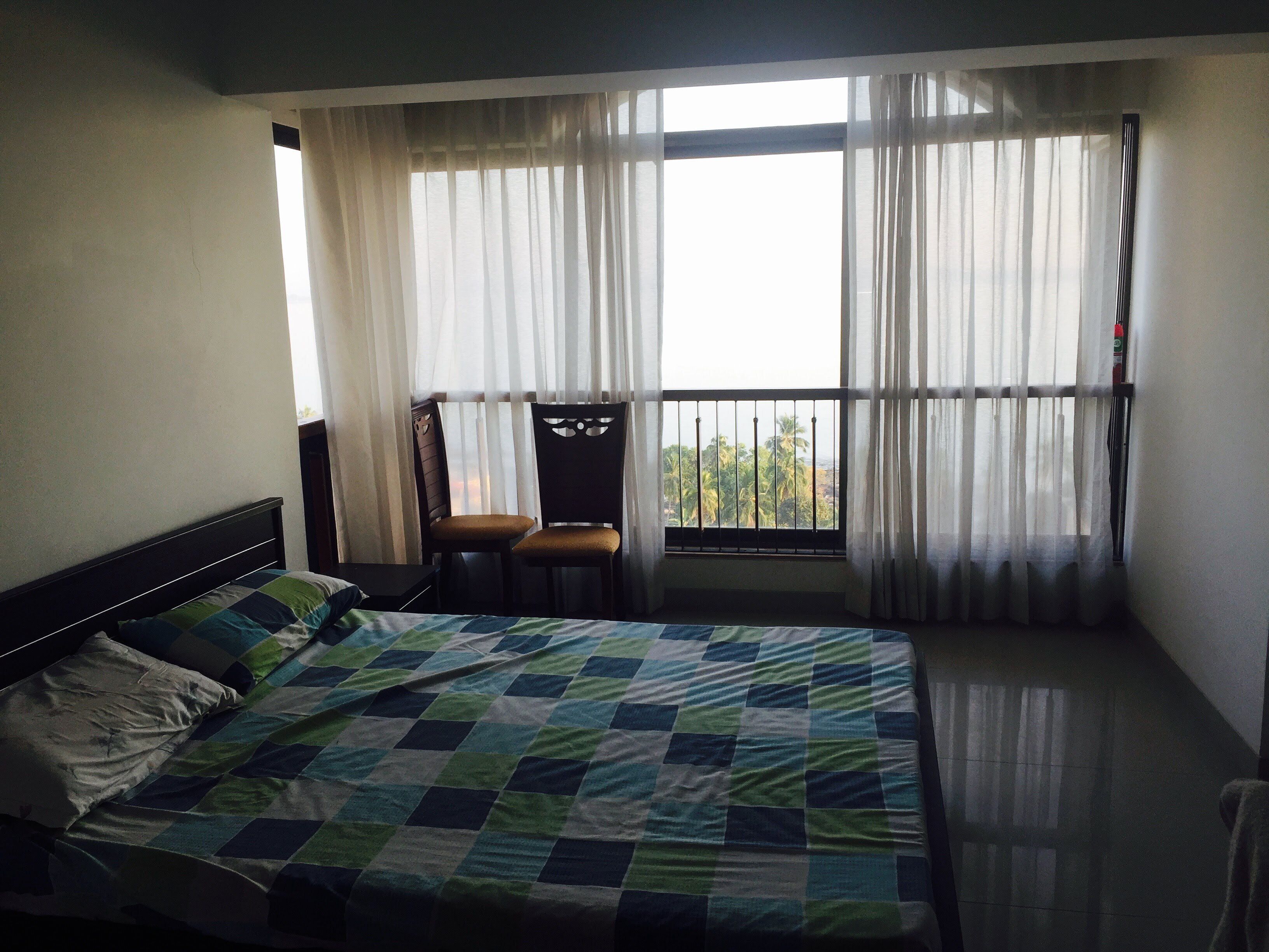 Sea view private apartment at dona paula