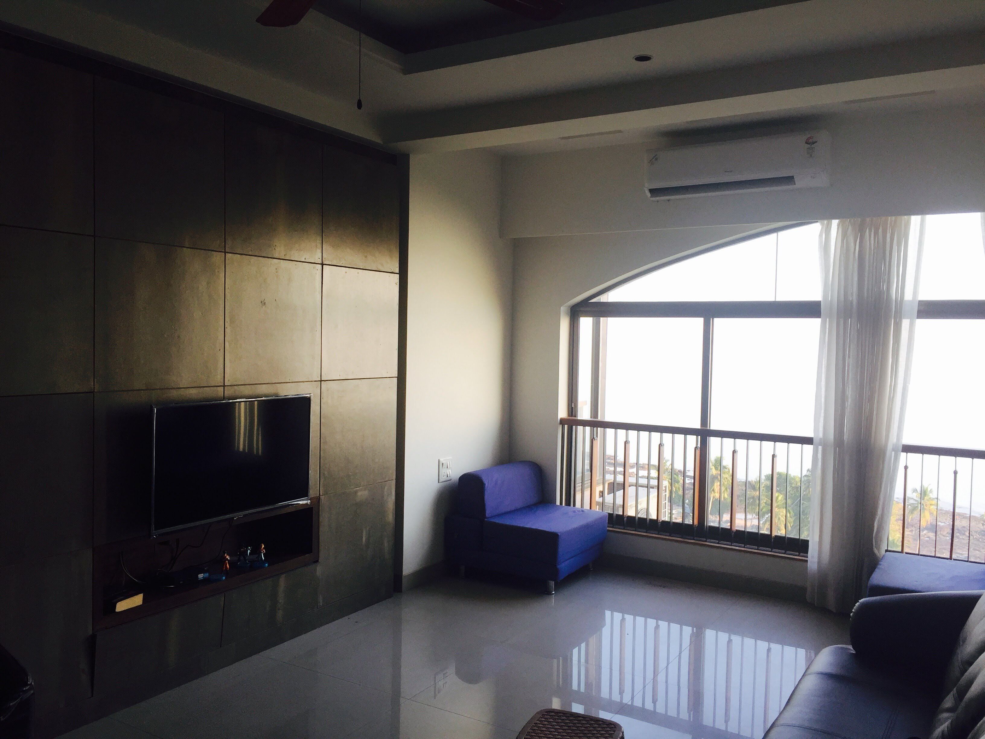 Sea view private apartment at dona paula