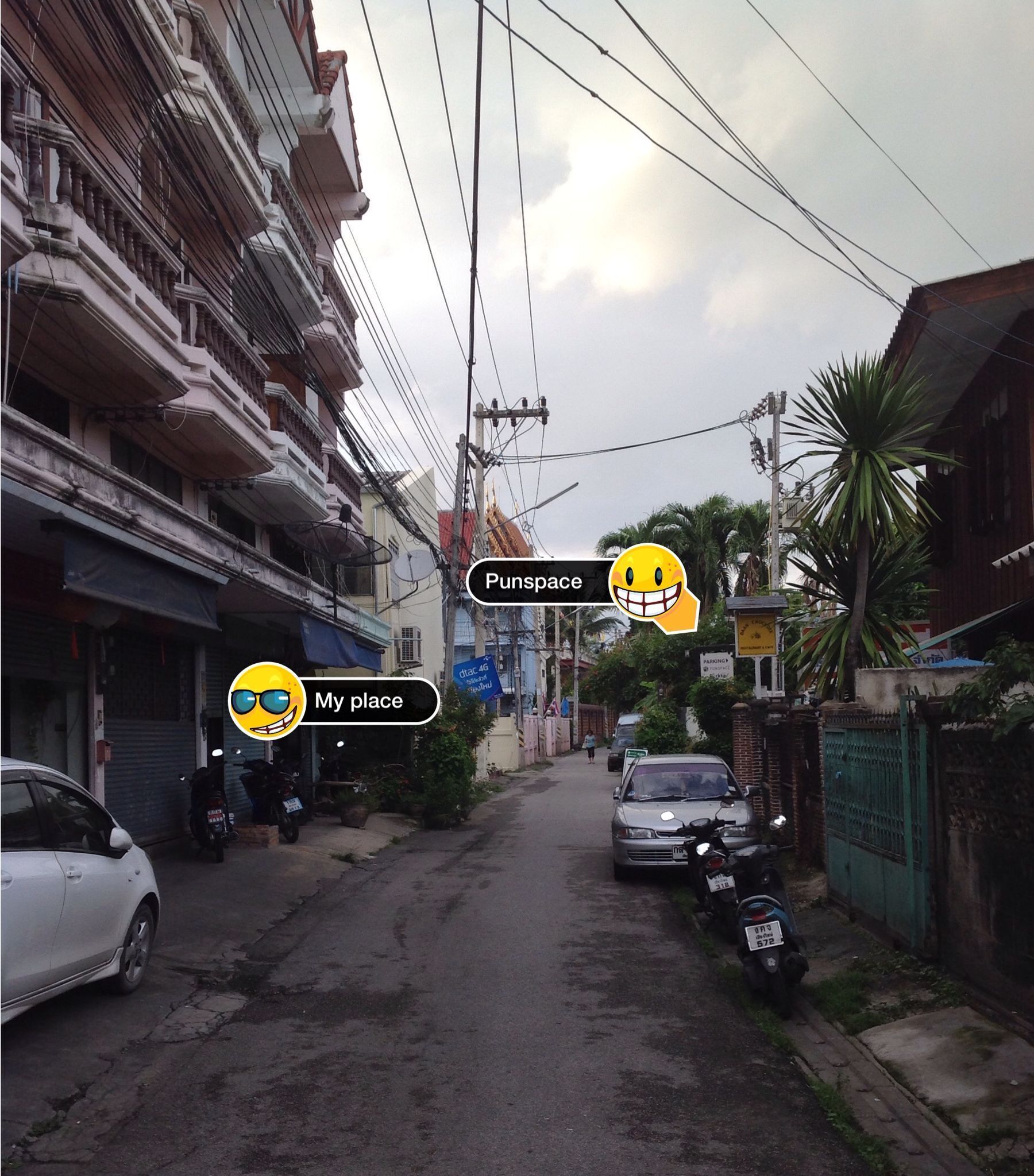 Dormitory room with two twin beds on private floor