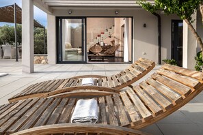 Terrace/patio - Beautiful Eclectic Villa With Swimming Pool (Stari Grad, Hvar)