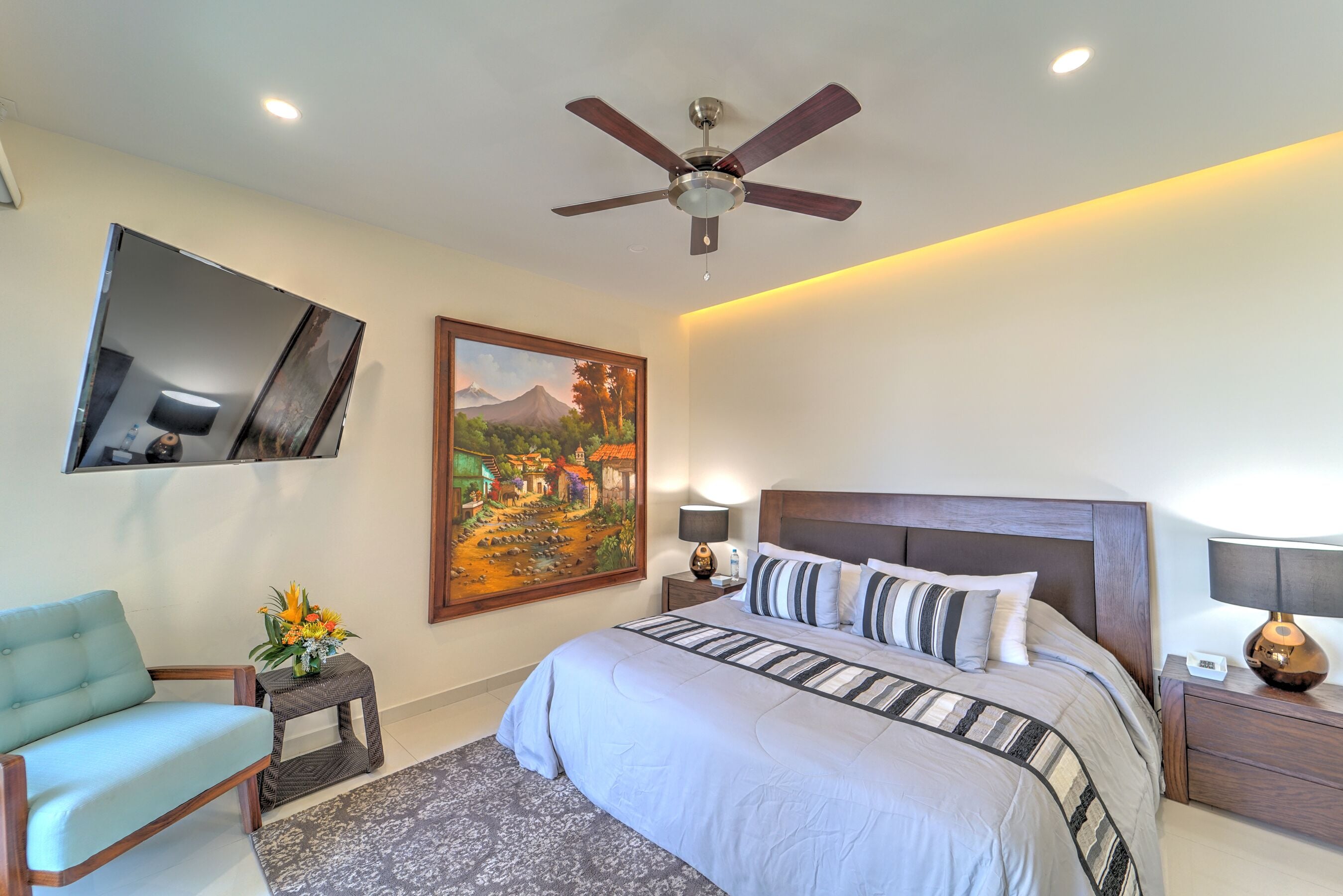 2 dormitorios, caja fuerte, wifi