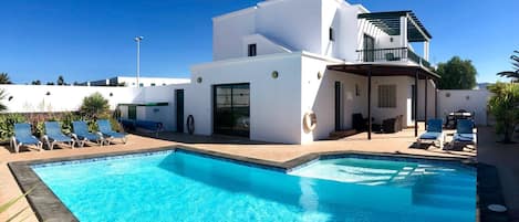 Una piscina climatizada