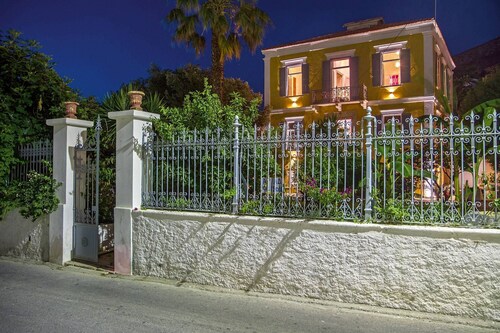 A neoclassical gem in the heart of a greek fisherman village.
