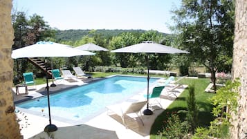 Opvarmet pool