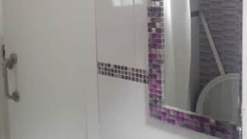 Soap, shampoo, toilet paper