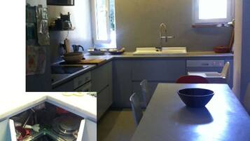 Réfrigérateur, four, plaque de cuisson, lave-vaisselle