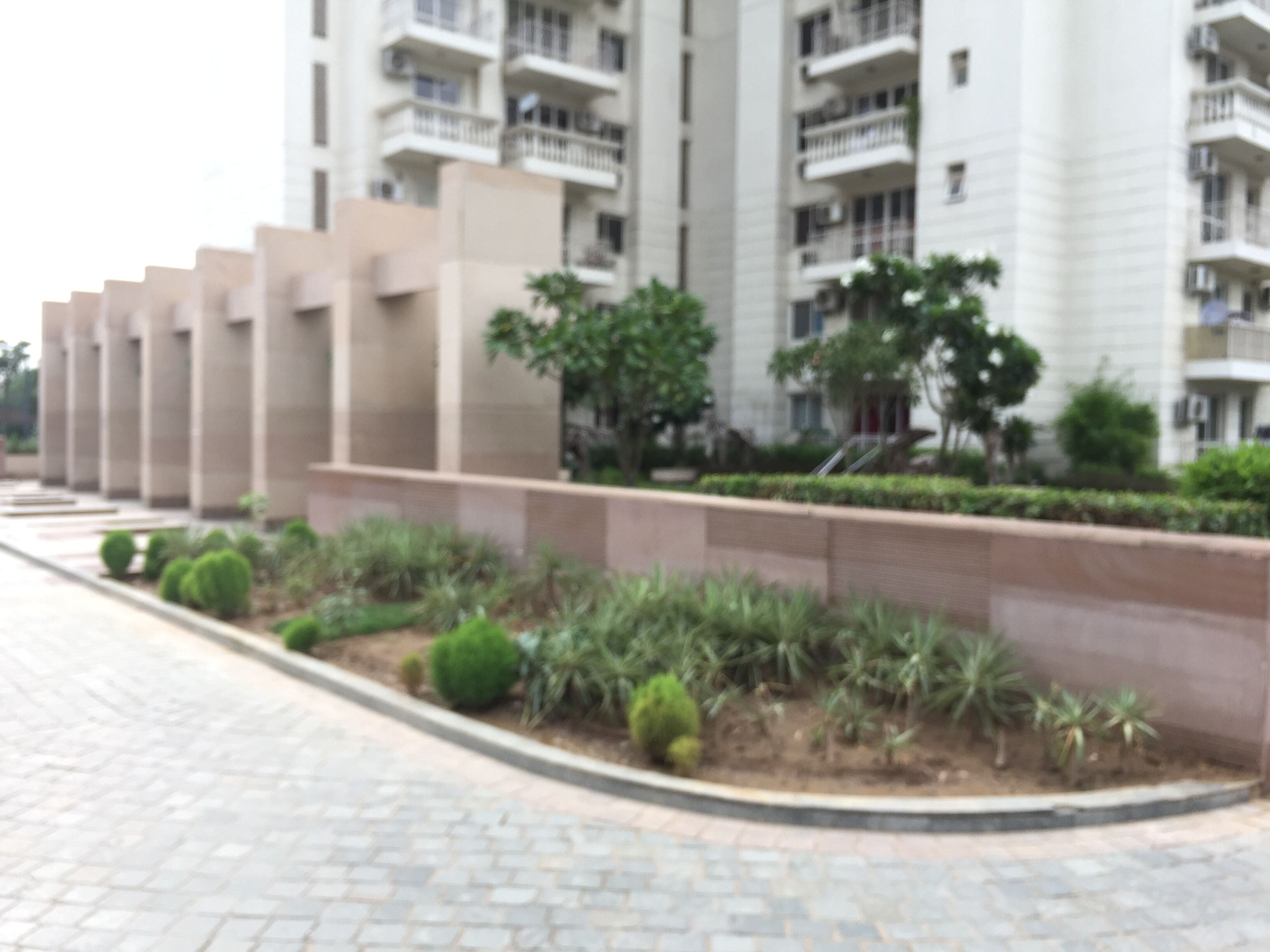 1 Bed Room with attached washroom and a balcony with an excellent view