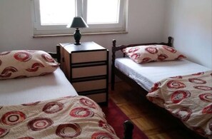 2 slaapkamers, wifi, beddengoed