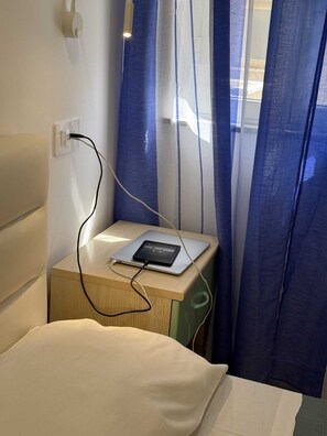 2 bedrooms, iron/ironing board, travel crib, free WiFi