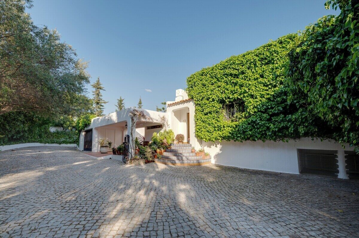 Large parking space within the property