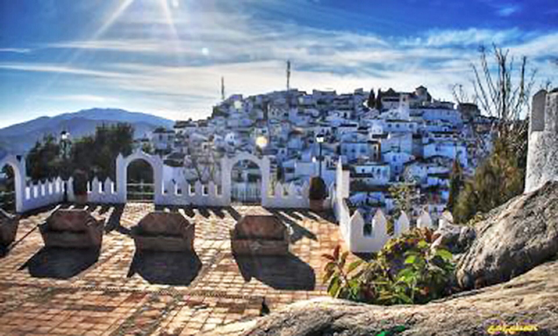 Wonderful Comares, voted a magical village of Spain!