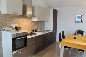 Frigorifero, forno, lavastoviglie, macchina per tè/caffè
