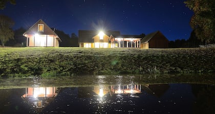 Vacnza wunderbare Villa am Rande des Waldes und in der NĂ€he von Wasser Druskininkai