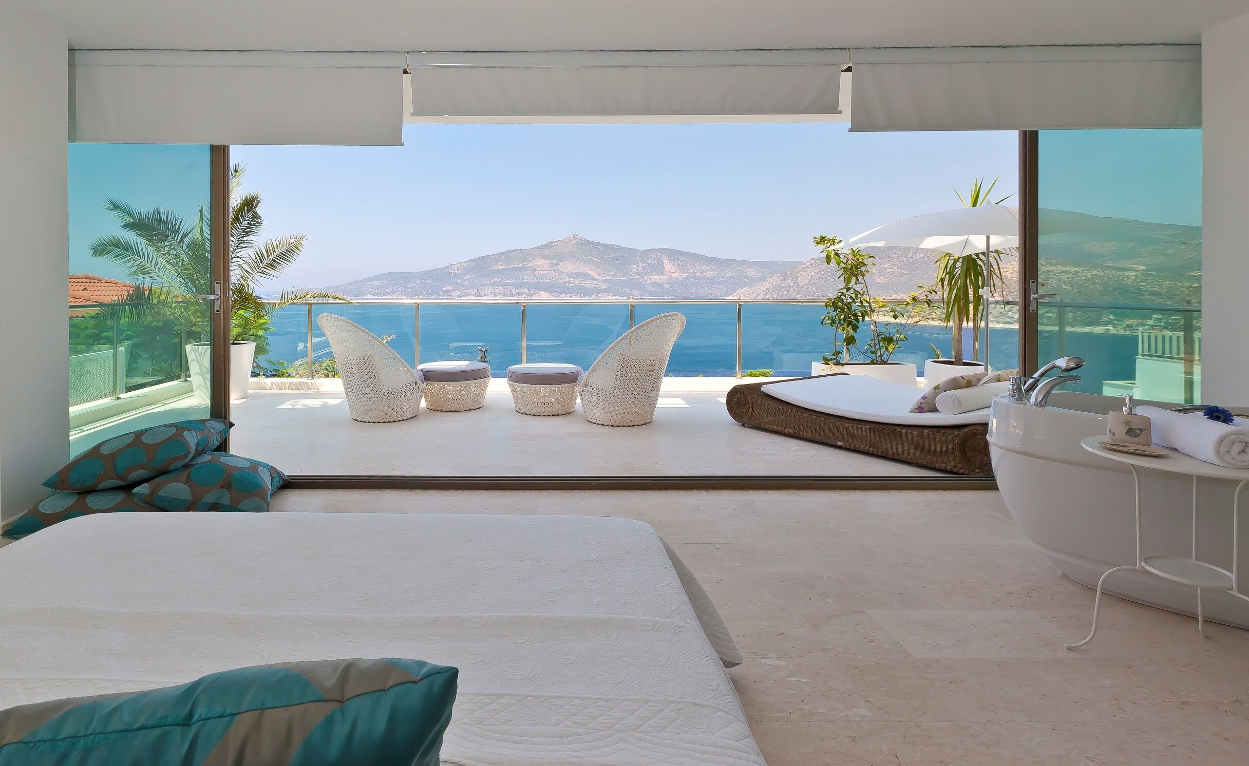 5 sovrum, värdeförvaringsskåp på rummet och strykjärn/strykbräda