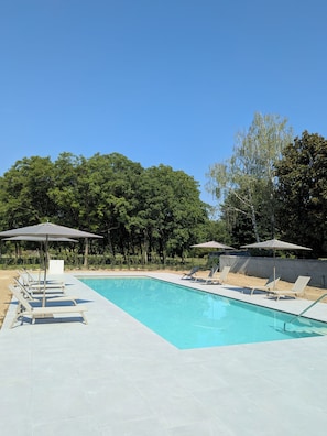 Outdoor pool - Country House Water Court: App. Lilium (Abano Terme)