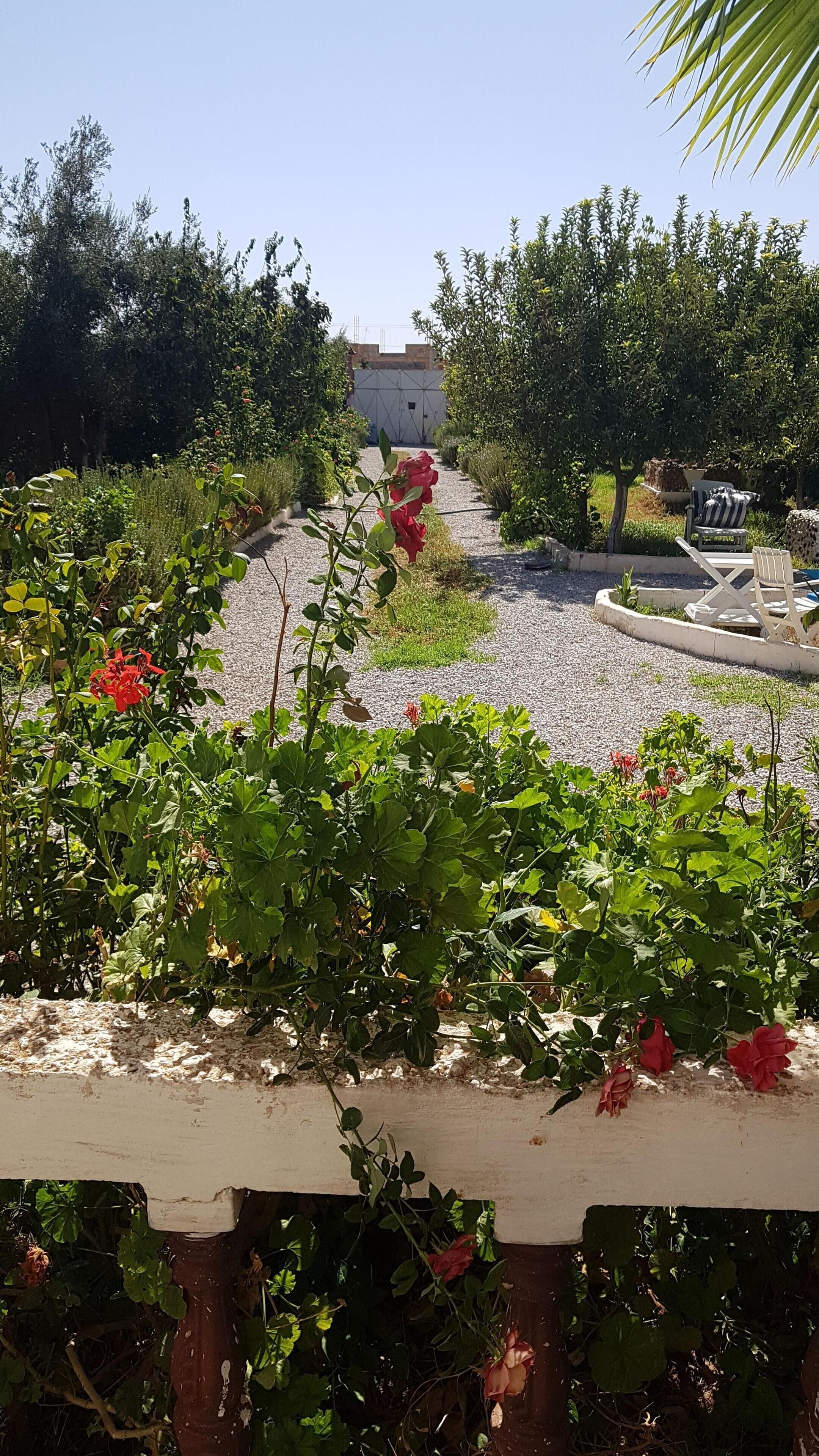 Overnatningsstedets område