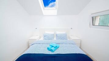 2 Schlafzimmer, Bügeleisen/Bügelbrett, kostenloses WLAN, Bettwäsche