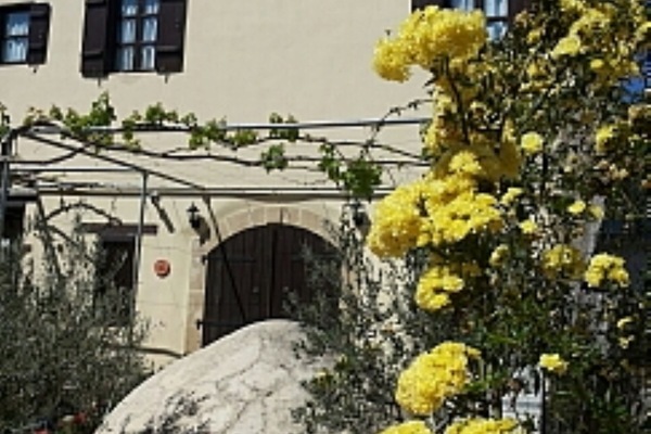 entrance of property