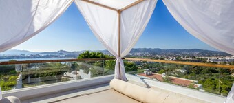 Stunning Villa Close To Ibiza Town with Panoramic Sea and Sunset views