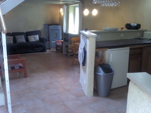 Interior - the barn of Paul, seasonal rental in the peninsula of Rhuys (Le Hézo)