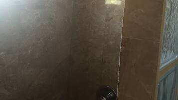 Ensemble douche/baignoire, serviettes fournies