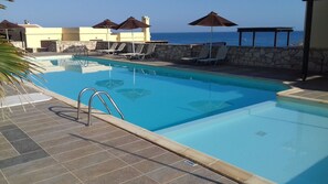 Pool - Seafront Apartment with amazing view (Panormos)