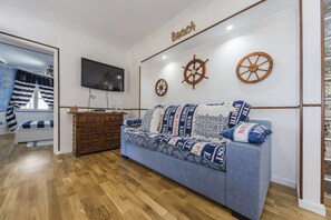 Een smart-tv en een printer