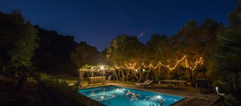 Cottage with breathtaking views of the river valley  in the Natural Park 