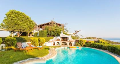 Villa Amorgos Ă Sounion avec vue imprenable