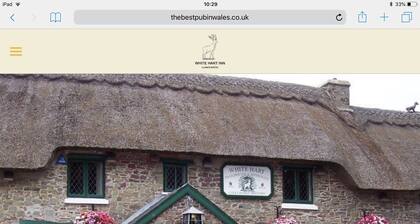 Detached annexe in a pretty village close to Botanical Gardens and Carmarthen