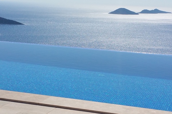 view from infinity pool view