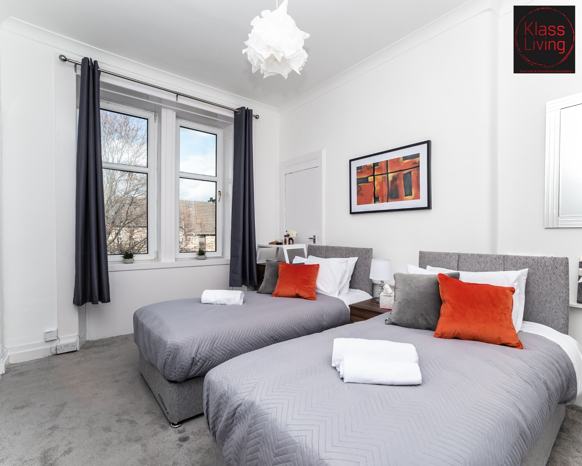 1 quarto, individualmente decorados, individualmente mobiliados