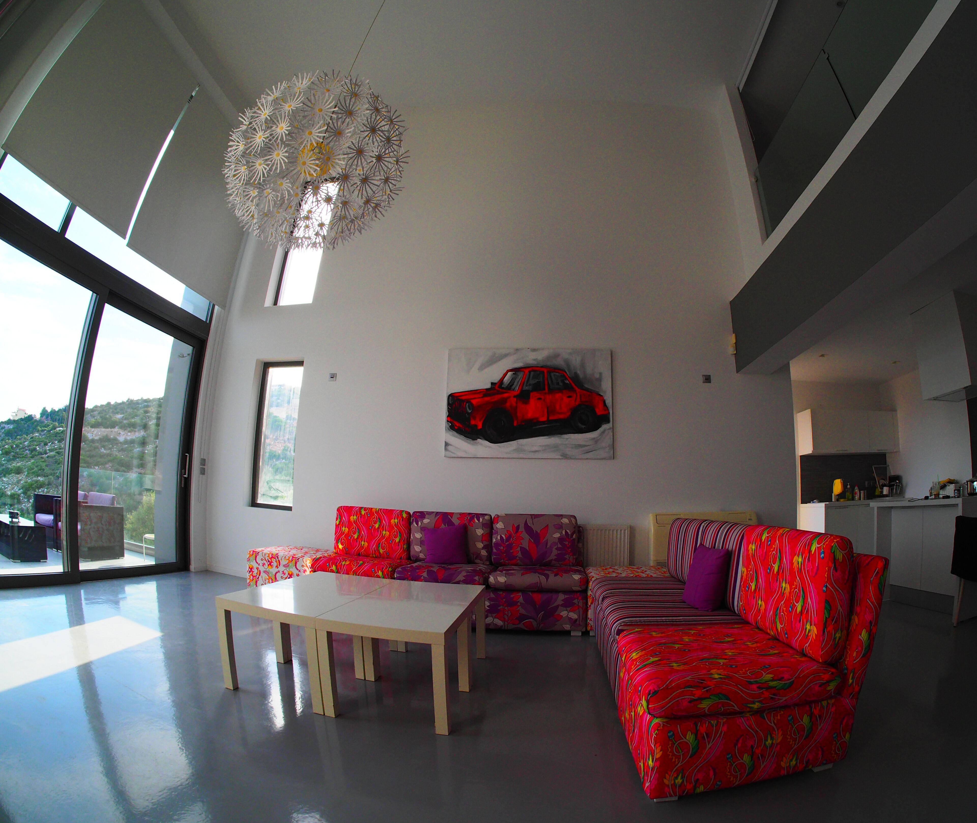 Relax at RED GREY SEAVIEW VILLA, with Private Pool, Schinias, Marathon, Attiki