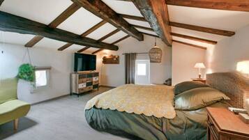 2 chambres, fer et planche Ă repasser, draps fournis