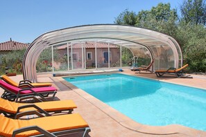 Piscine chauffée