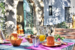 Restauration en plein air
